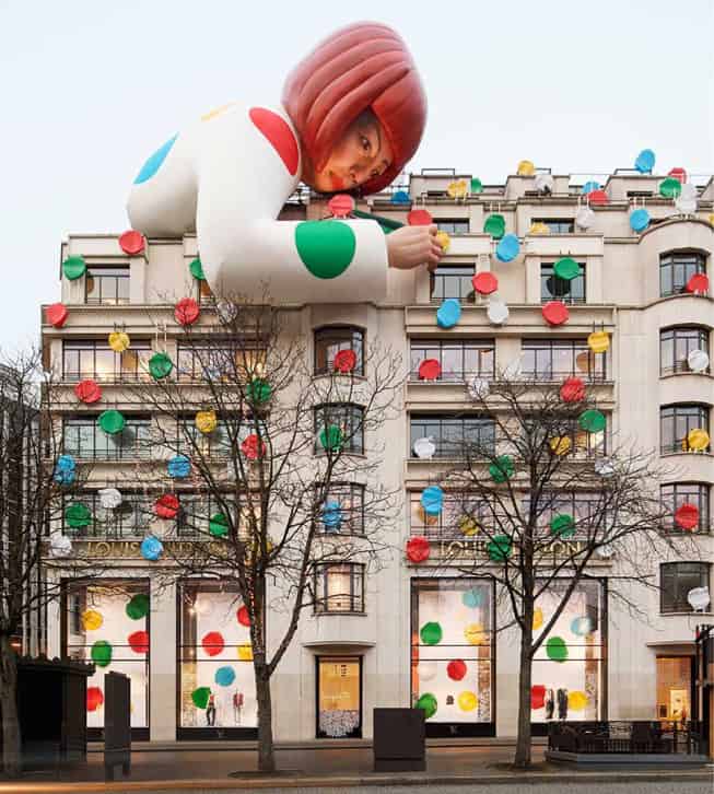 Yayoi Kusama devient un robot pour Louis Vuitton