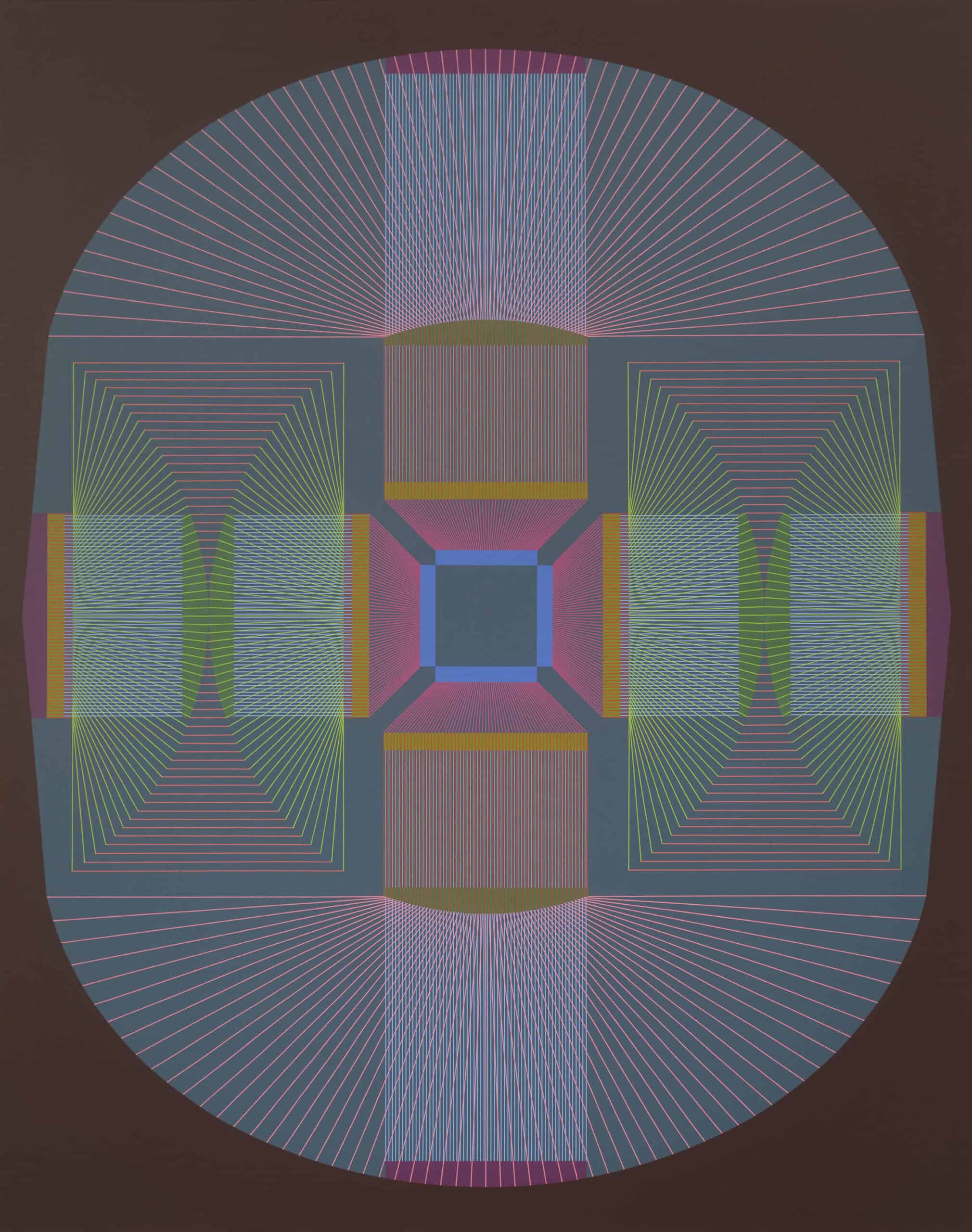 Hard Edge Line Hard-Edge traces the line back for geometric abstraction