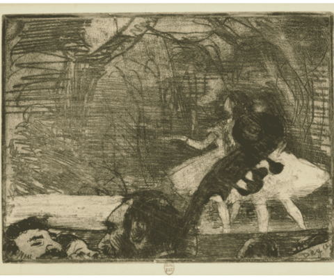 Degas s’admire aussi en noir et blanc