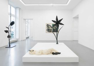 L’œuvre de Kristalova en regard de Baselitz