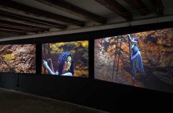 « Eclipse, from Utah to Yucatán » de Janet Biggs & « ORIGO » d’Aurélien Bambagioni