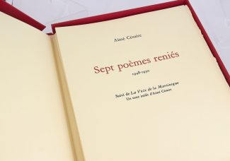 À Paris et Fort-de-France, hommage à Aimé Césaire