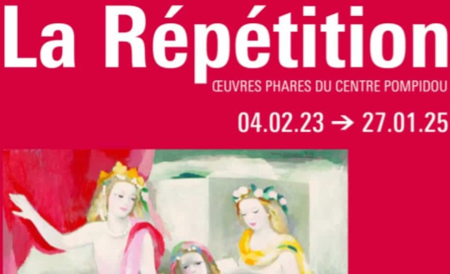 La Répétition. Œuvres phares du Centre Pompidou
